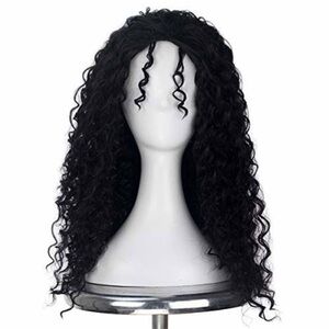 Curly Black Wig for Women